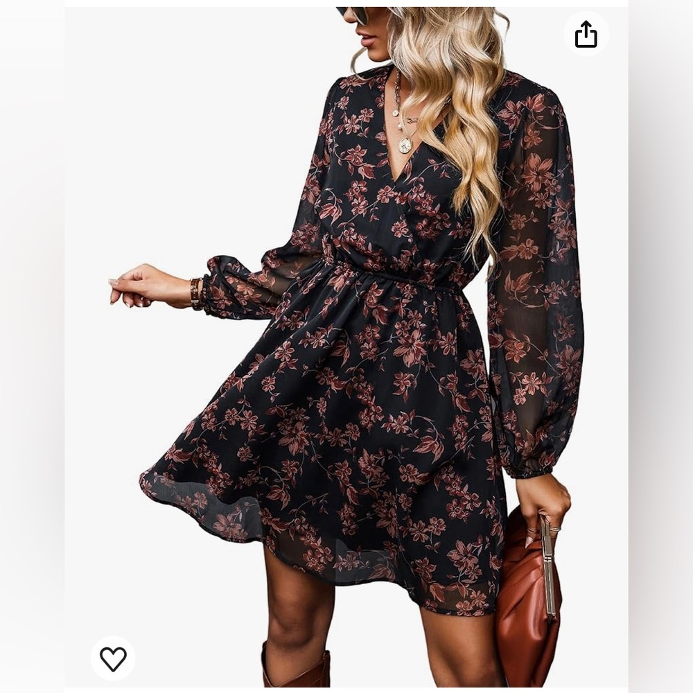 - Cupshe brand summer A-Line dress